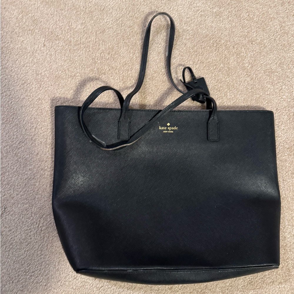 Kate Spade Black Tote Style Purse